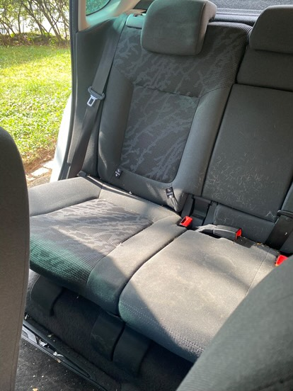 Nettoyage C4 Picasso- avant/après